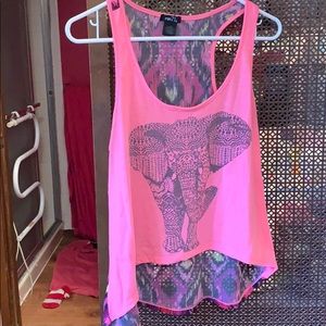 Elephant High low tank